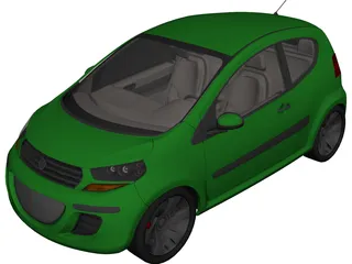 Kia Concept Car 3D Model 3D Preview