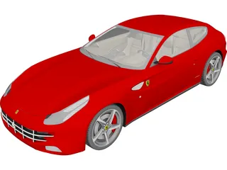 Ferrari FF 3D Model