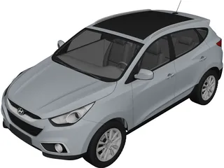 Hyundai ix35 (2011) 3D Model