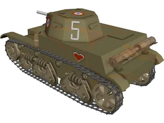 AMC-35 3D Model