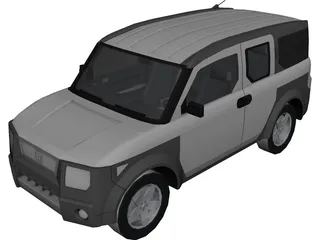 Honda Element 3D Model