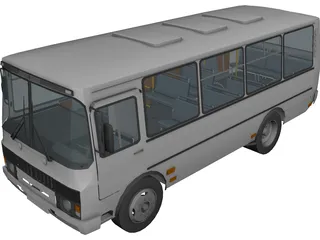 PAZ 3205 3D Model