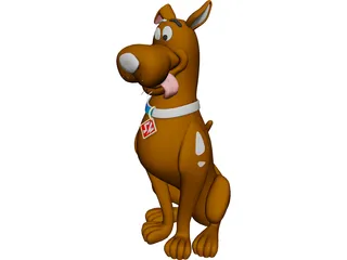 Scooby 3D Model