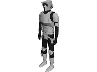 Star Wars Scout 3D Model