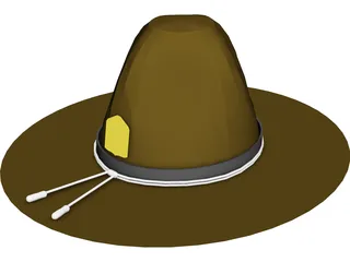 Trooper Hat 3D Model 3D Preview