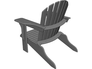 Adirondack Chair 3D Model