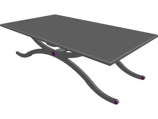 Cocktail Table 3D Model