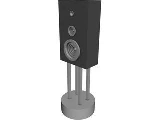 Speaker 3D Model