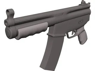 MP5 3D Model