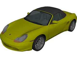 Porsche Boxster S (2002) 3D Model