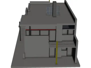 Schroder House 3D Model