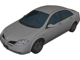 Nissan Primera (2001) 3D Model