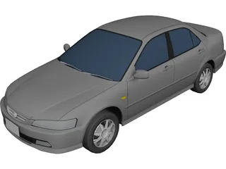 Honda Accord 3D Model 3D Preview