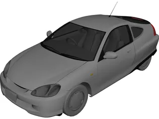 Honda Insight (1999) 3D Model