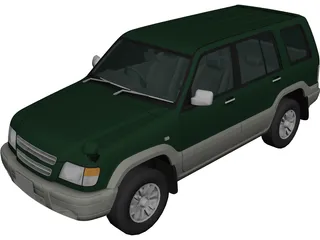 Isuzu Bighorn (2001) 3D Model