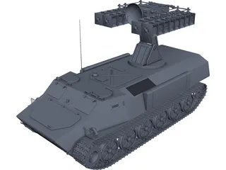 SA-13 MT-LB 3D Model