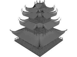 Pagoda 3D Model