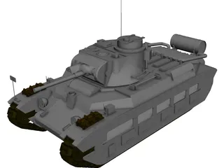 Matilda Mk2 3D Model 3D Preview