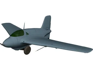 Messerschmitt Me 163 Komet 3D Model