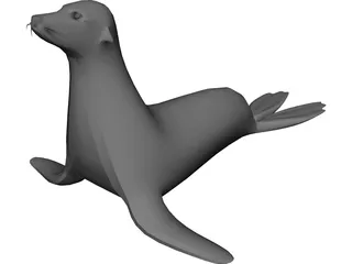 Sealion 3D Model