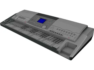 Yamaha PSR 9000 3D Model