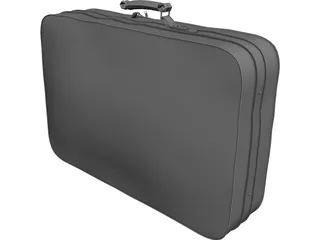 Traveling Suitcase 3D Model 3D Preview