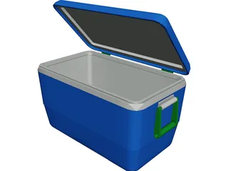 Chest Cooler 3D Model