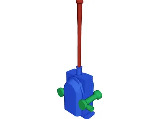 Hand Pump 3D Model