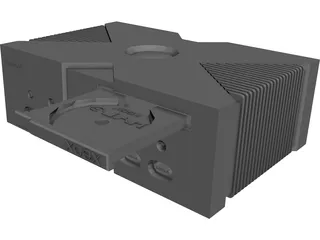 XBox Console 3D Model 3D Preview