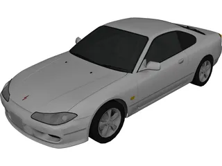 Nissan Silvia (2001) 3D Model
