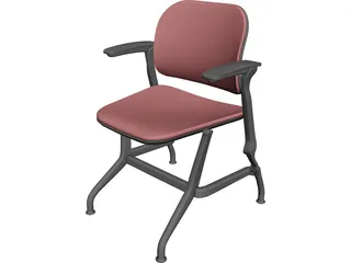 Steelcase Cachet Chair 3D Model