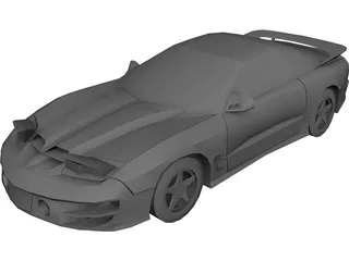 Pontiac Trans Am WS6 3D Model 3D Preview