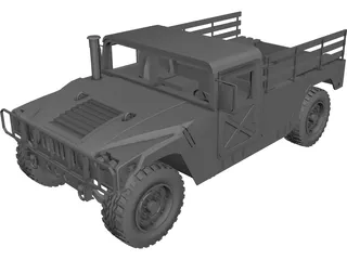 HUMVEE 2-door 3D Model