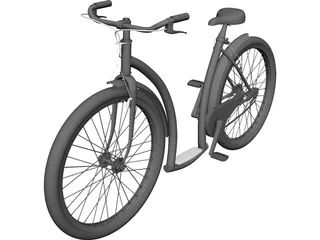 Bicycle 3D Model 3D Preview
