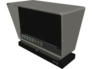 Microfilm Reader 3D Model