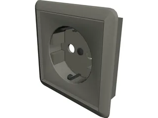 Plug Socket 3D Model