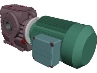 Stationary Electric Motor 3D Model $39 - .3ds .fbx .obj .max - Free3D