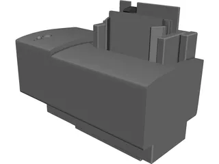 Home Printer 3D Model 3D Preview