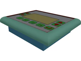 Control Panel 3D Model