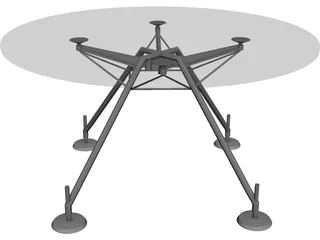 Table Hi-Tech 3D Model