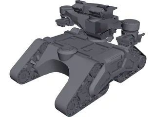 Terminator HK Goliath 3D Model 3D Preview