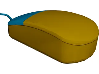 Computer Mouse 3D Model 3D Preview