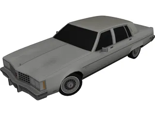 Oldsmobile Regency (1980) 3D Model