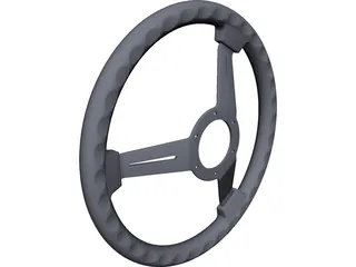 Nardi Classic Steering Wheel 330mm CAD 3D Model