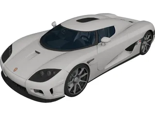 Koenigsegg CCX 3D Model