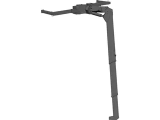 Crane Manipulator 3T CAD 3D Model
