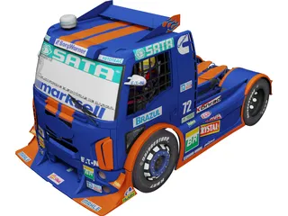 Ford Cargo DF Motorsport 3D Model