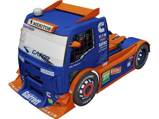 Ford Cargo Territorio Motorsport 3D Model