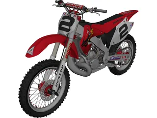 Honda CR 250 3D Model