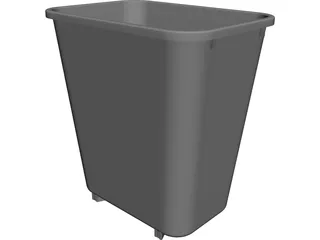 Trash Can 3D Model